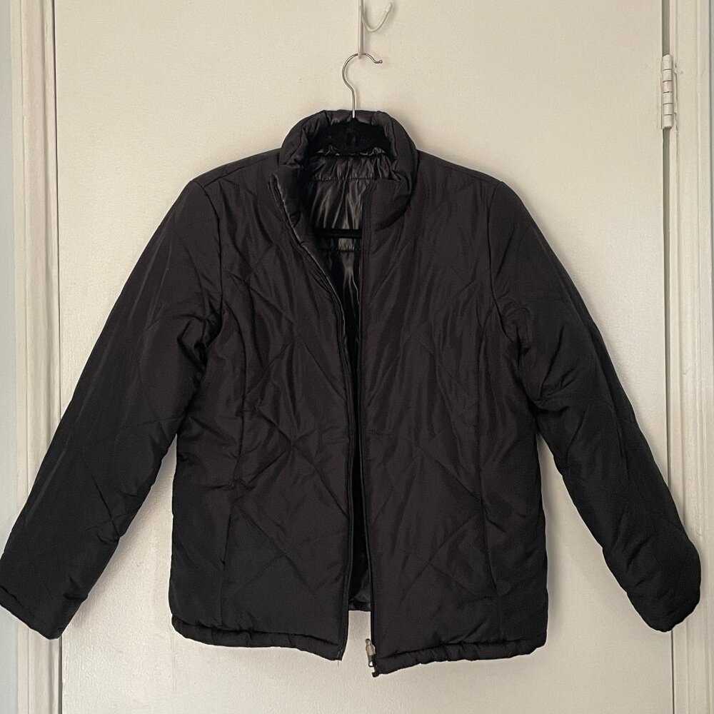 Reversible Puffer Jacket (Black, size M)